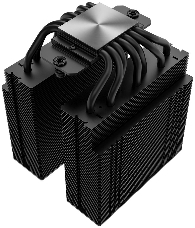 Кулер ID-COOLING SE-207-XT ADVANCED LGA20XX/1700/1200/115X/AM4 (8шт/кор, TDP 280W, PWM, черный, 7 тепл.трубок + медная база, 2 x FAN 120mm) RET