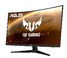 Монитор ASUS 31.5 TUF Gaming VG328H1B VA LED изогнутый, 1920x1080, 1ms, 250cd/m2, 178°/178°, 3000:1, 165Hz, FreeSync, D-Sub, HDMI, MM, Tilt, Swivel, VESA, Black, 90LM0681-B01170