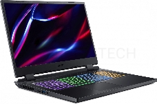 Ноутбук Acer Nitro 5 AN517-55-75EB 17.3(1920x1080)/Intel Core i7 12700H(3.5Ghz)/8192Mb/512SSDGb/noDVD/Ext:nVidia GeForce RTX3060(6144Mb)/Cam/BT/WiFi/war 1y/3kg/Black/noOS + EN kbd, Английская клавиатура