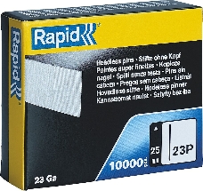 Гвозди RAPID 25 мм 10000 шт. (5001360) супертвердые, закаленные тип 23P