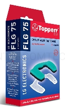 Фильтры комплект Topperr д/пылесосов LG VC53...,42...VK75..., 76... 1143 FLG 75