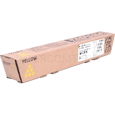 Тонер-картридж тип MPC406 желтый для Ricoh MPC306/406/307 (6000стр)