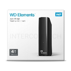 Внешний Жесткий диск WD Original USB 3.0 4Tb WDBWLG0040HBK-EESN Elements Desktop 3.5 черный