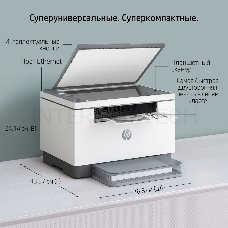 МФУ HP LaserJet M236d, (A4, принтер/сканер/копир, 600dpi, 29ppm, 64Mb, Duplex, USB) (9YF94A)