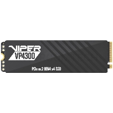 Накопитель SSD Patriot Viper VP4300 1TB, M.2 2280, VP4300-1TBM28H, PCIe 4x4, NVMe, TLC, 7400/5500, 2 heatshields, RET