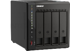 Сетевое хранилище SMB QNAP TS-453E-8G NAS, 4-tray w/o HDD. 2xHDMI-port. 4-core Celeron J6412 2-2.6 GHz, 8GB DDR,  2x2.5Gb LAN, 2 x M.2 2280 PCIe Gen 3 x2, 2x USB 3.2 Gen 2 (10Gbps) Port, 2x USB 2.0 port