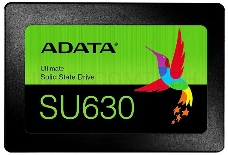 Твердотельный накопитель SSD ADATA SU630SS Client SSD 960GB  ASU630SS-960GQ-R SATA 6Gb/s, 520/450, IOPS 40/65K, MTBF 1.5M, 3D QLC, 200TBW, RTL
