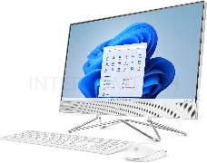 Моноблок HP 24-dp0108ny AiO   23.8(1920x1080)/AMD Ryzen 5 4500U(2.3Ghz)/8192Mb/512SSDGb/noDVD/Int:AMD Intergrated Graphics /Cam/WiFi/war 1y/Natural silver/DOS + no kbd, no mouse