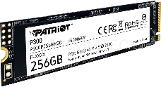 Накопитель SSD Patriot P300 256GB, M.2 2280, P300P256GM28, PCIe 3x4, NVMe, 1700/1100, RET