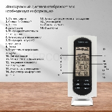 Погодная станция SunWind SW-WSH133 серебристый