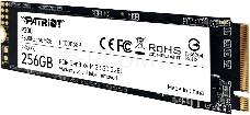 Накопитель SSD Patriot P300 256GB, M.2 2280, P300P256GM28, PCIe 3x4, NVMe, 1700/1100, RET