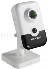 Видеокамера IP Hikvision DS-2CD2423G0-IW(2.8mm)(W) 2Мп компактная IP-камера с W-Fi и EXIR-подсветкой до 10м 1/2.8 Progressive Scan CMOS; объектив 2.8мм; угол обзора 103°; механический ИК-фильтр; 0.01лк@F1.2; сжатие