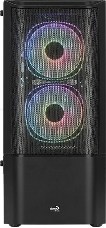 Корпус Aerocool Quantum Mesh-G-BK-v2 черный без БП ATX 3x120mm 2x140mm 1xUSB2.0 2xUSB3.0 audio bott PSU