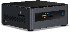 Платформа Intel NUC 7: Pentium J5005 1.5 GHz - 2.8 GHz, 2x slot DDR4 SODIMM (max 8GB), 2.5 SATA SSD/HDD + side SDXC UHS-I slot (no codec) EU cord