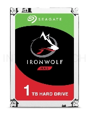 Жесткий диск Seagate Original SATA-III 1Tb ST1000VN002 NAS Ironwolf (5900rpm) 64Mb 3.5