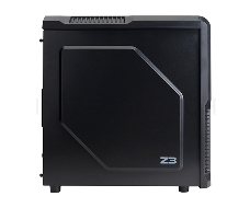 Корпус Zalman Z3 Plus черный w/o PSU ATX 1x80mm 1x92mm 2x120mm 2xUSB2.0 1xUSB3.0 audio bott PSU