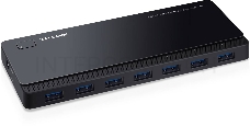 Сетевое оборудование TP-Link UH720 7 ports USB 3.0 Hub with 2 power charge ports (2.4A Max), Desktop, a 12V/4A Power Adapter included