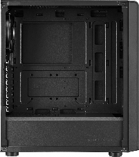 Корпус Cooler Master Elite 500 w/o ODD bay, 2xUSB3.2, 1x120Fan, w/o PSU, Black, Steel left panel, ATX