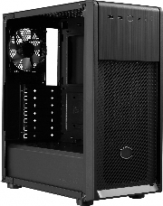 Корпус Cooler Master Elite 500 w/o ODD bay, 2xUSB3.2, 1x120Fan, w/o PSU, Black, Steel left panel, ATX