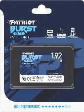 Накопитель SSD Patriot Burst Elite 1,92TB, SATA 2.5, PBE192TS25SSDR, 450/320, RET