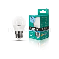 Лампа светодиодная CAMELION LED8-G45/845/E27  8Вт 220в