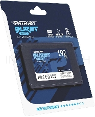 Накопитель SSD Patriot Burst Elite 1,92TB, SATA 2.5, PBE192TS25SSDR, 450/320, RET