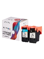 Набор струйных картриджей Sakura 3711C004 (460 Black/ 461 Color) для Canon, мультипак, 15/15 мл., 400 к.