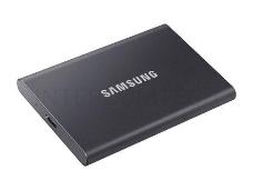 Твердотельный накопитель Samsung SSD 500GB T7 Touch, USB Type-C, R/W 1000/1050MB/s, Titanium