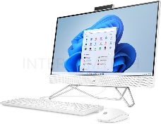 Моноблок HP 27-cb0022ny AiO   27(1920x1080)/AMD Ryzen 3 5300U(2.6Ghz)/8192Mb/512PCISSDGb/noDVD/Int:AMD Intergrated Graphics /Cam/WiFi/war 1y/Starry White/Win11Home + no kbd, no mouse