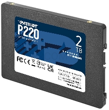 Накопитель SSD Patriot P220 2TB, SATA 2.5