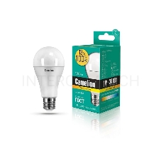 Лампа светодиодная CAMELION LED13-A60/830/E27  13Вт 220В Е27 3000К