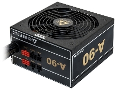 Блок питания  Chieftec 550W Retail GDP-550C [А-90] МОДУЛЬНЫЙ, v.2.3/EPS, КПД >90%,  A.PFC, 2x PCI-E (6+2-Pin), 6x SATA, 3x MOLEX, Fan 14cm
