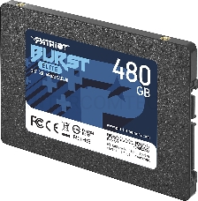 Накопитель SSD Patriot Burst Elite 480GB, SATA 2.5, PBE480GS25SSDR, 450/320, RET