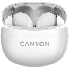 Наушники Canyon TWS-5 Bluetooth белые