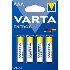 Батарейки VARTA ENERGY AAA бл. 4 (рус.)