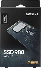 Накопитель SSD Samsung 1Tb M.2 980 MZ-V8V1T0BW (R3500/W3000MB/s) (PCI-E NVMe)