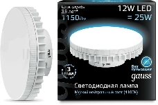 Лампа светодиодная GAUSS 131016212  LED GX70 12W AC150-265V 4100K