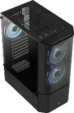 Корпус Aerocool Quantum Mesh-G-BK-v2 черный без БП ATX 3x120mm 2x140mm 1xUSB2.0 2xUSB3.0 audio bott PSU