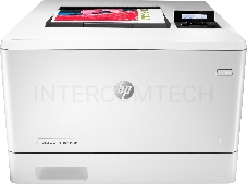 Принтер лазерный HP Color LaserJet Pro M454dn (W1Y44A), (цветной, A4, 600dpi, 27ppm, 512Mb, Duplex, Lan, USB)