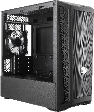 Корпус без блока питания Cooler Master MasterBox MB311L, 2xUSB3.0, 1x120 Fan, w/o PSU, Black, mATX