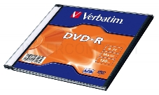 Диск DVD-R Verbatim 16-x, 4.7 Gb, (уп 20 шт) (43547)