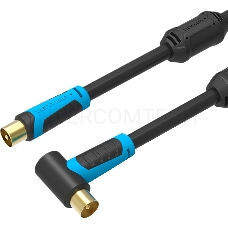 Кабель Vention антенный M/M угол 90 - 1м VAV-A02-B100