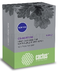 Картридж ленточный Cactus CS-NCR7156 фиолетовый для NCR 7156/7156 SLIP