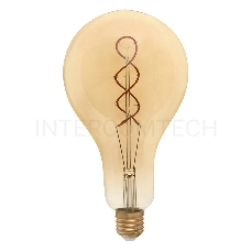 Лампа светодиодная Hiper HIPER LED VINTAGE FILAMENT FLEXIBLE A160 8W 570Lm E27 160300 2200K AMBER