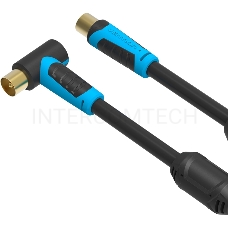 Кабель Vention антенный M/M угол 90 - 1м VAV-A02-B100