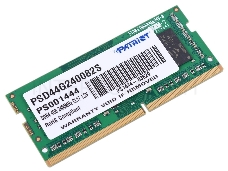 Модуль памяти Patriot SO-DIMM DDR4 4Гб 2400 PSD44G240082S  Ret