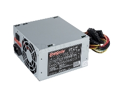 Блок питания 500W ExeGate AB500, ATX, PC, 8cm fan, 24p+4p, 3*SATA, 2*IDE, FDD + кабель 220V в комплекте
