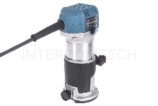 Фрезеры Makita RT0700CX2 Фрезер кромочный,{710Вт,10000-30000об\м,цанга-6-8мм,1.8кг,сум,прям направляющая,погруж и накл подошвы}