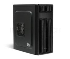 Корпус Zalman ZM-T6 черный без БП mATX 1xUSB2.0 1xUSB3.0 audio bott PSU