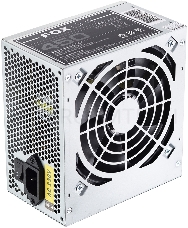 Блок питания 450Вт Power Supply Foxline, 450W, ATX, APFC, 120FAN, CPU 4+4  pin, MB 24pin, 5xSATA, 2xPATA, 1xFDD, 1xPCI-E 6pin, 80+